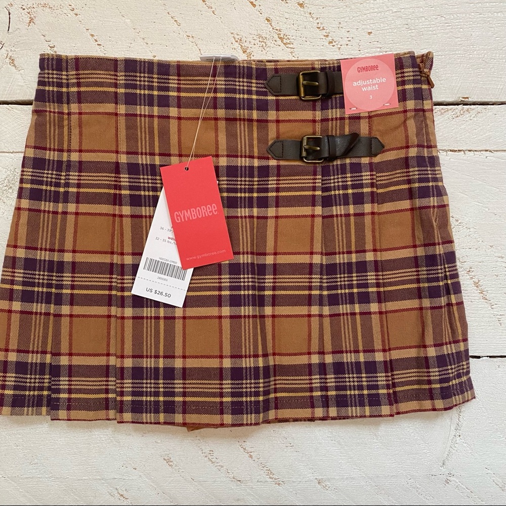 Gymboree Plaid Skort